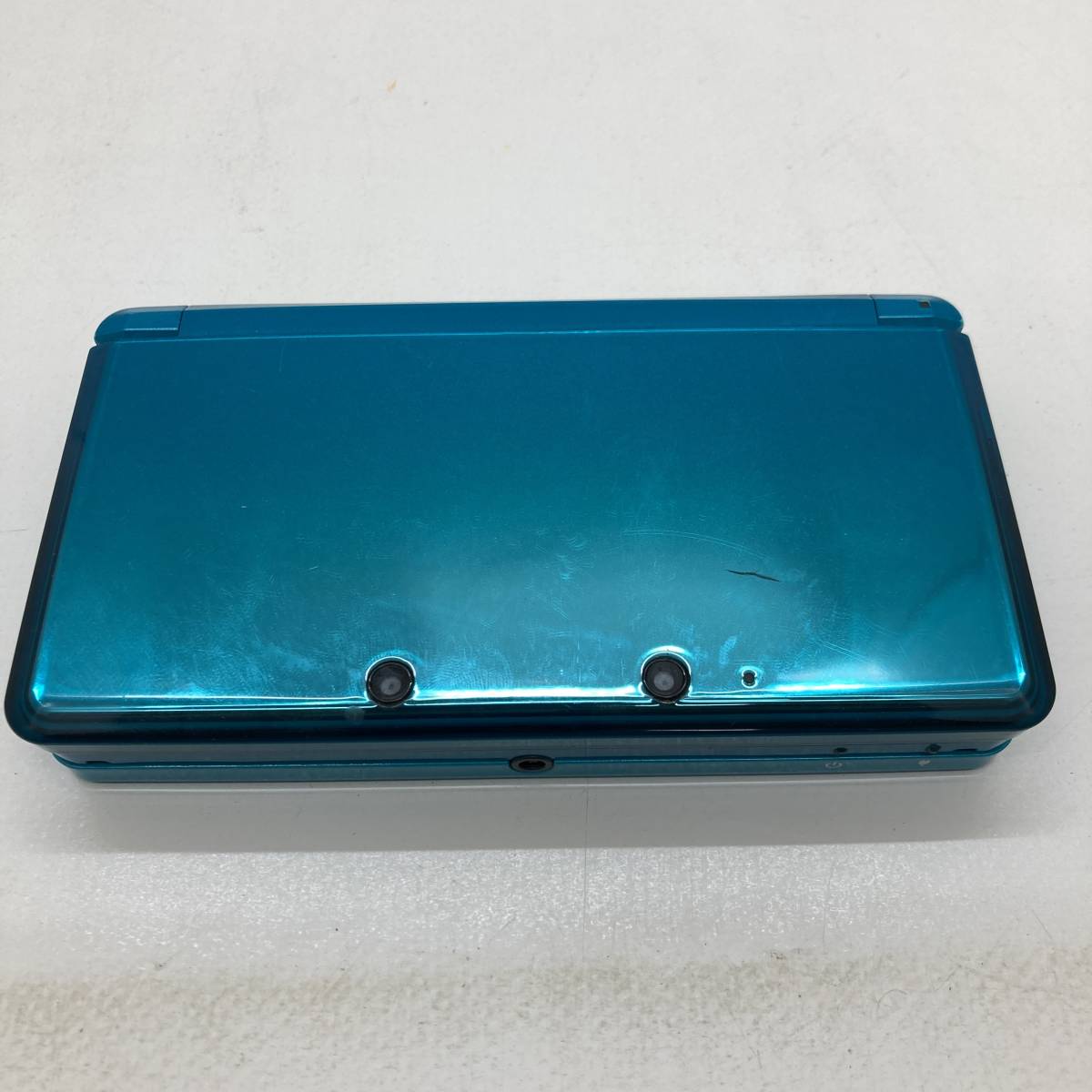 1円～】ニンテンドー3DS アクアブルー 本体 ＆ ソフトセット (妖怪