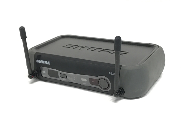 SHURE PGX2 PGX4 ワイヤレス レシーバー マイク セット 音響機材 中古