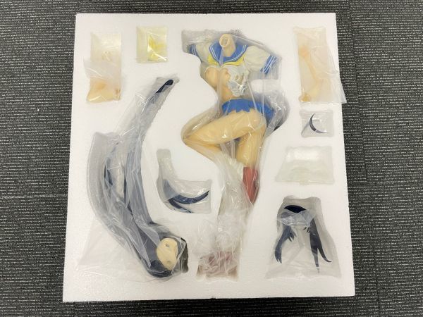 O223-K50-12 ムサシヤ 一騎当千 1/5関羽雲長(戦闘Ver.)完成品  