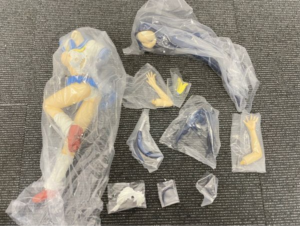 O223-K50-12 ムサシヤ 一騎当千 1/5関羽雲長(戦闘Ver.)完成品  