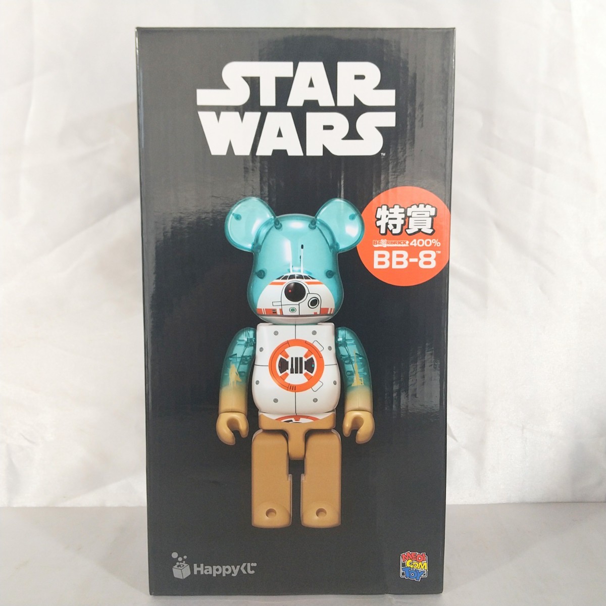未使用品BE@RBRICK BB-8 Happyくじ WARS ベアブリック フィギュア 400