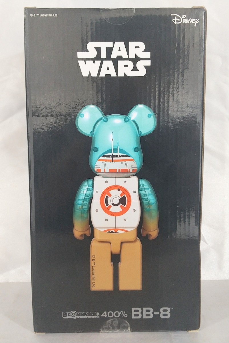 未使用品BE@RBRICK BB-8 Happyくじ WARS ベアブリック フィギュア 400