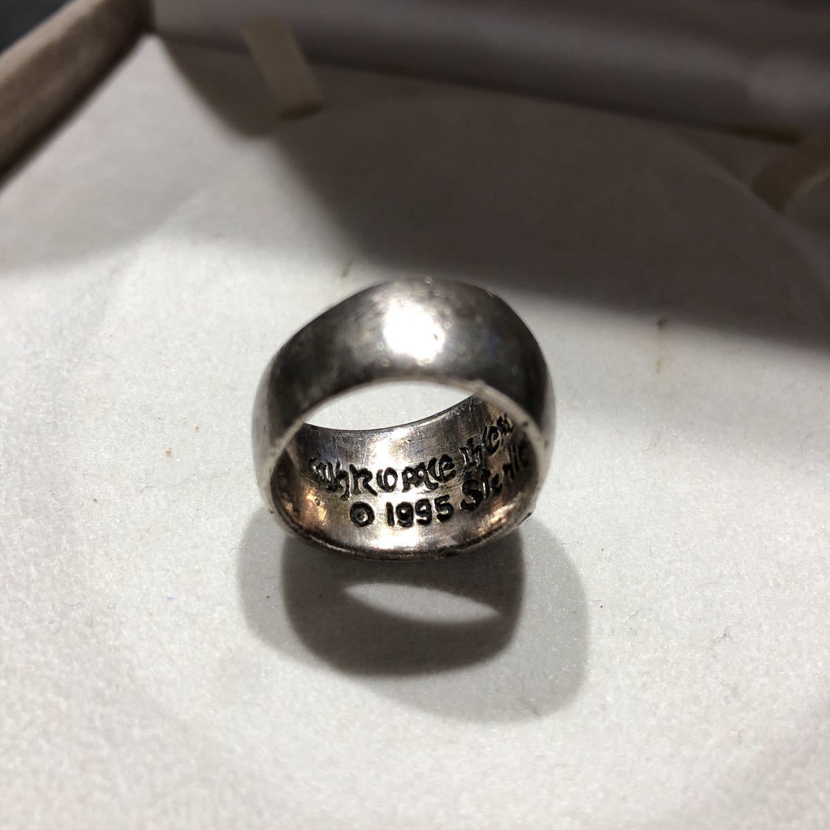 CHROME HEARTS ?シルバーリング 1995 sterling知識がないためそのまま