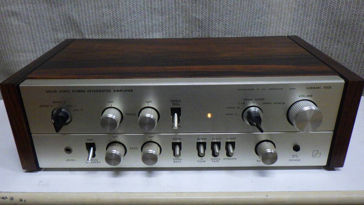 LUXMAN ラックスマン SQ700X プリメインアンプ - SOLID Yahoo 