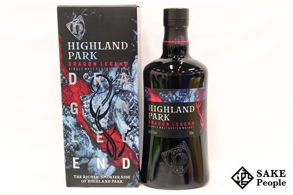 ◇注目! ハイランドパーク シングルモルト ドラゴンレジェンド 700ml 43.1% 箱付き スコッチ