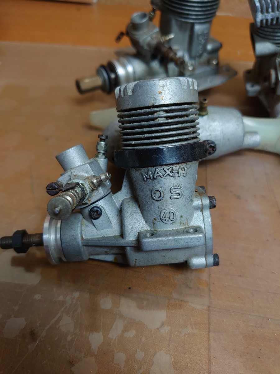 小川精機 OS MAX エンジン RC - まとめて2点セット 0 FX ジャンク 「os+