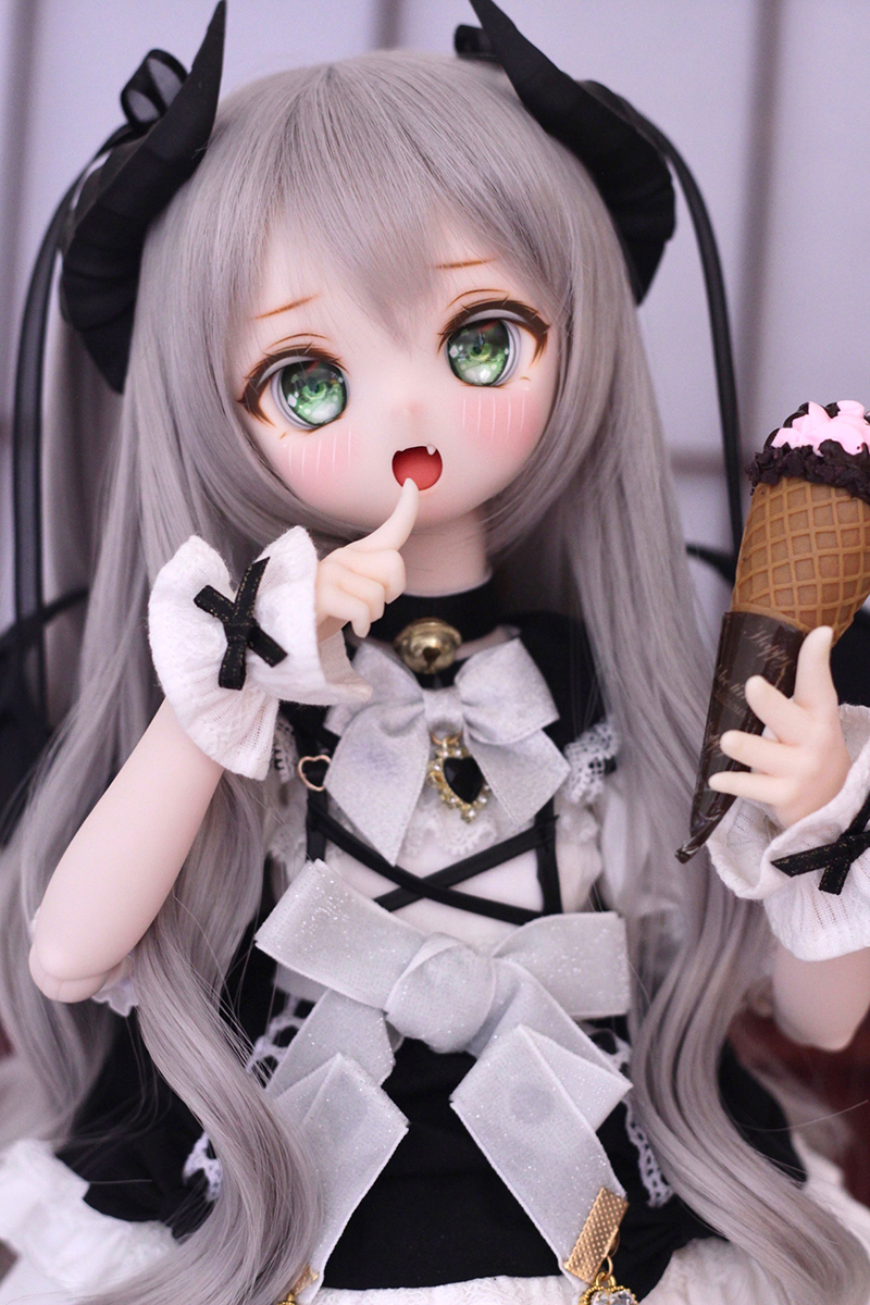 DDH-9 カスタムヘッド＋アイ 3種＋舌パーツ 控え目