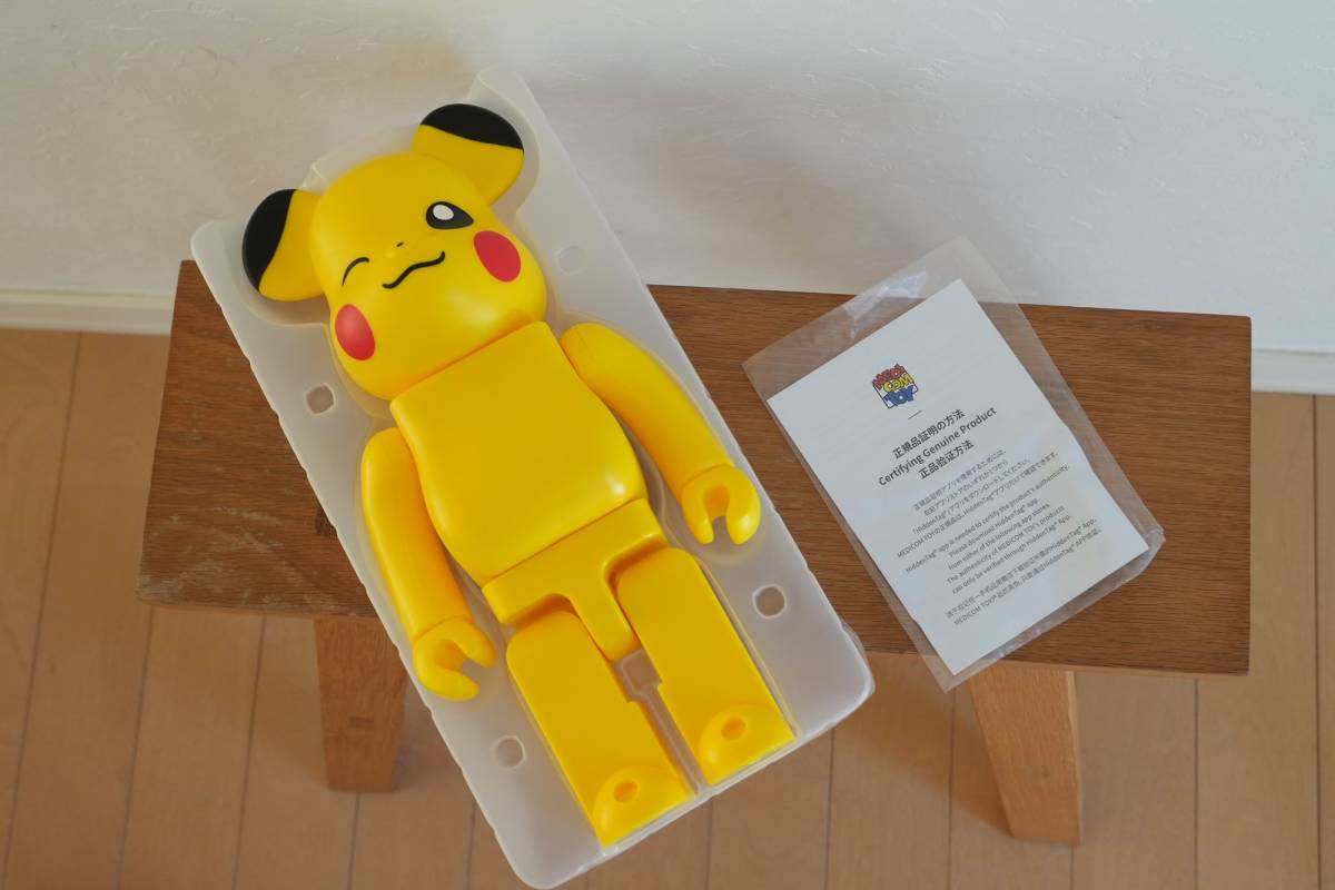 ☆【BE@RBRICK（ベアブリック） ピカチュウ Female Ver. 400