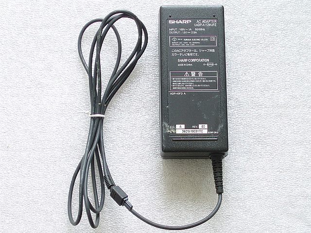 SHARP UADP-A112WJPZ 純正 ACアダプター A112WJPZ 【Sharp純正！美品！送料安！消費税無し！】 フリースタイル