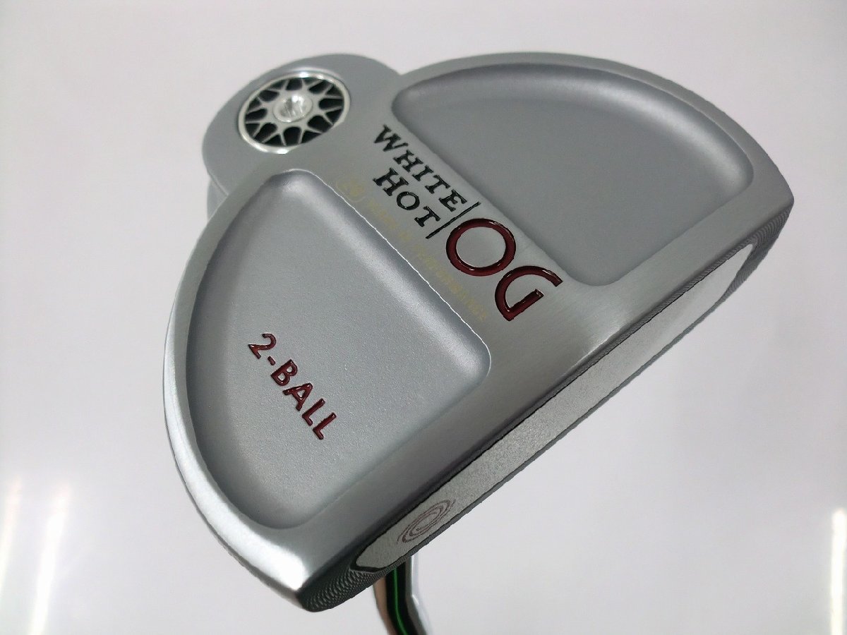 パター オデッセイ ホット OG ホワイト 33インチ WHITE HOT 2-BALL PT 