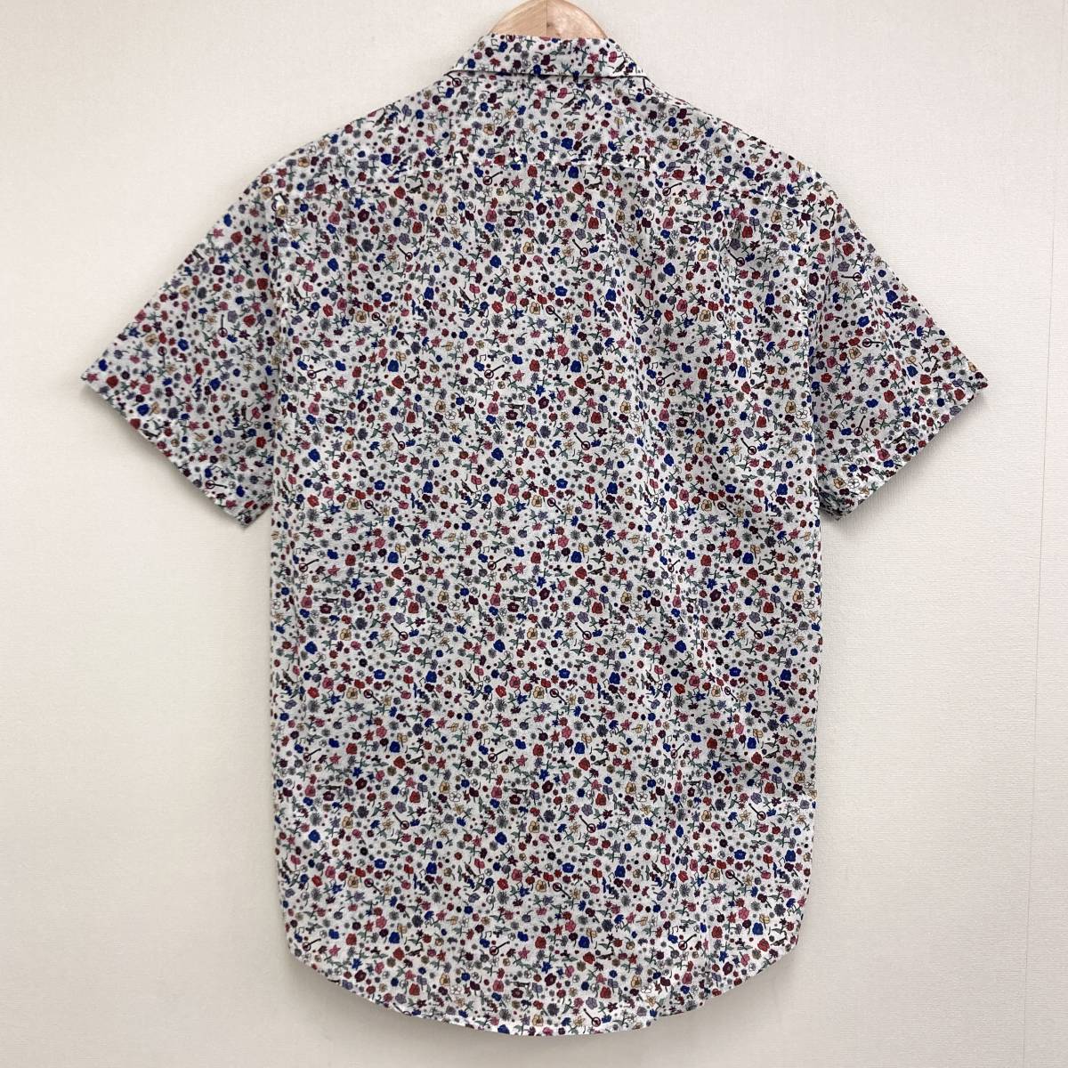 Paul Smith 花柄 半袖シャツ 日本製 メンズ Mサイズ PaulSmith ポール