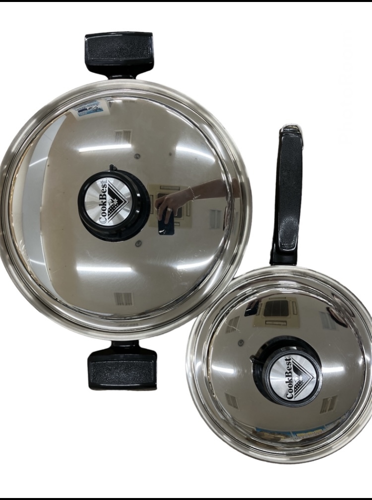 未使用・長期保管品 2個セット Cookbest クックベスト 両手鍋 片手鍋