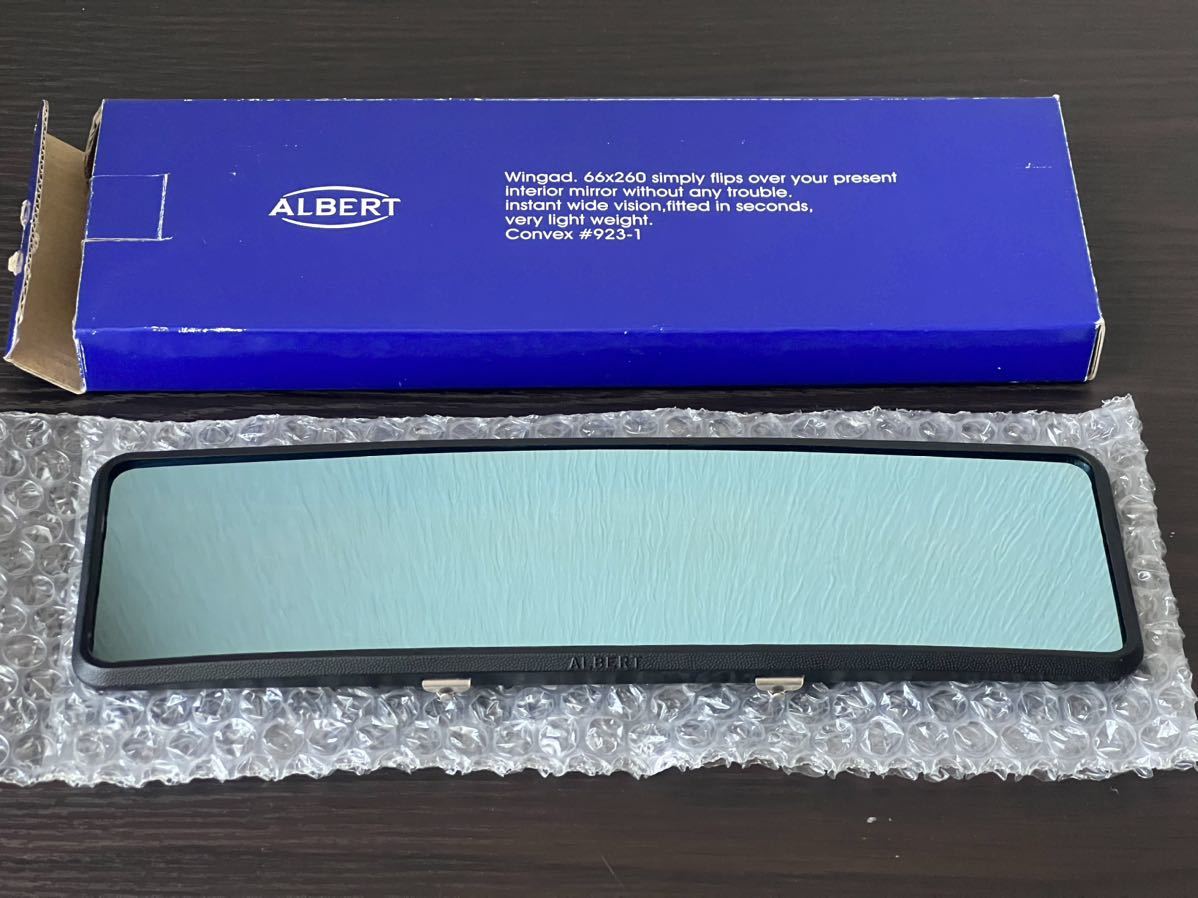 Large ブルーレンズ ALBERT(アルバート)のルームミラーの ブルー 