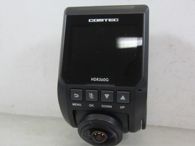 C53:A2]コムテック ドライブレコーダー HDR360G ドラレコ フロント