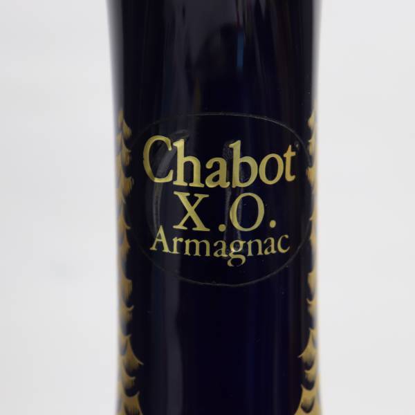 新品、未開栓シャボー XO アルマニャックシャボー（CHABOT)グースボトル 1円～未開栓Chabot シャボー XO グースボトル アルマニャック