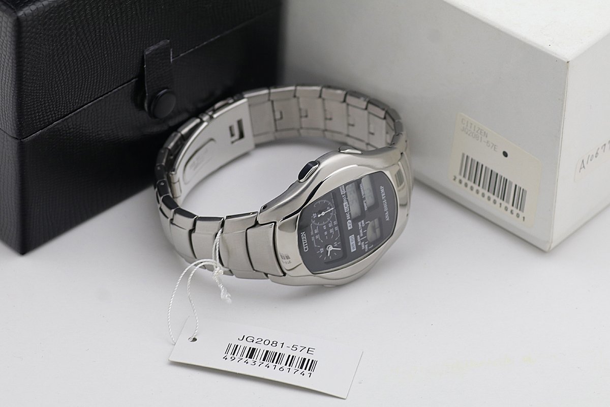 1円 超 海外モデル CITIZEN シチズン Ana-Digi-Temp アナデジテンプ 