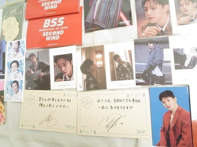 同梱可】中古品 韓流 SEVENTEEN ミンギュ ホシ エスクプス 他 トレカ 