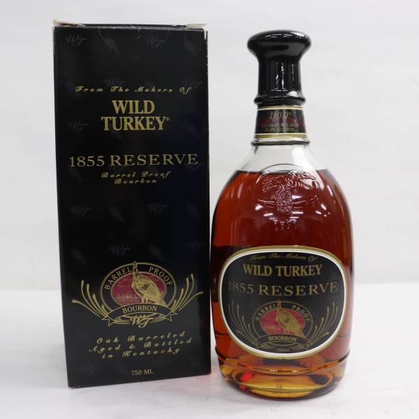 1円~WILD TURKEY(ワイルドターキー)1855 リザーブ 55% 750ml 1円~WILD TURKEY(ワイルドターキー)1855 リザーブ 55% 750ml