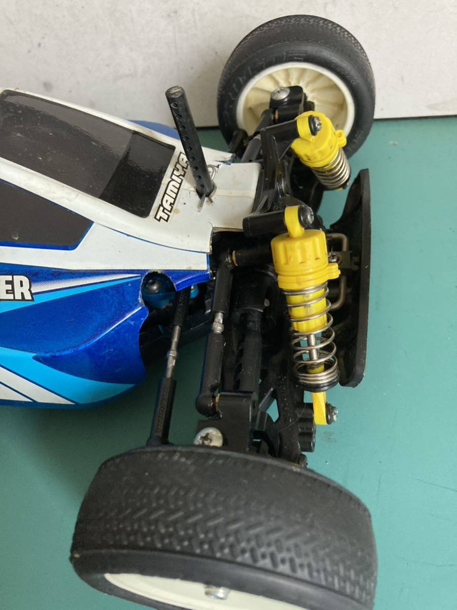 タミヤ ネオスコーチャー TT－02B中古品 走行キズあり(田宮模型