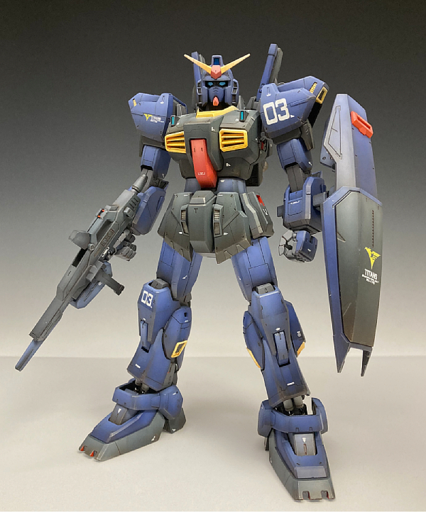 MG 1⁄100 RX-178 ガンダムMk-II Ver.2.0 (ティターンズ仕様) 完成品 MG