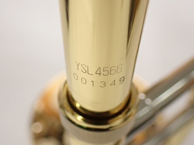 YAMAHA テナーバストロンボーン YSL456G マウスピース付き YAMAHA ヤマハ YSL-456G テナーバストロンボーン マウスピース付き