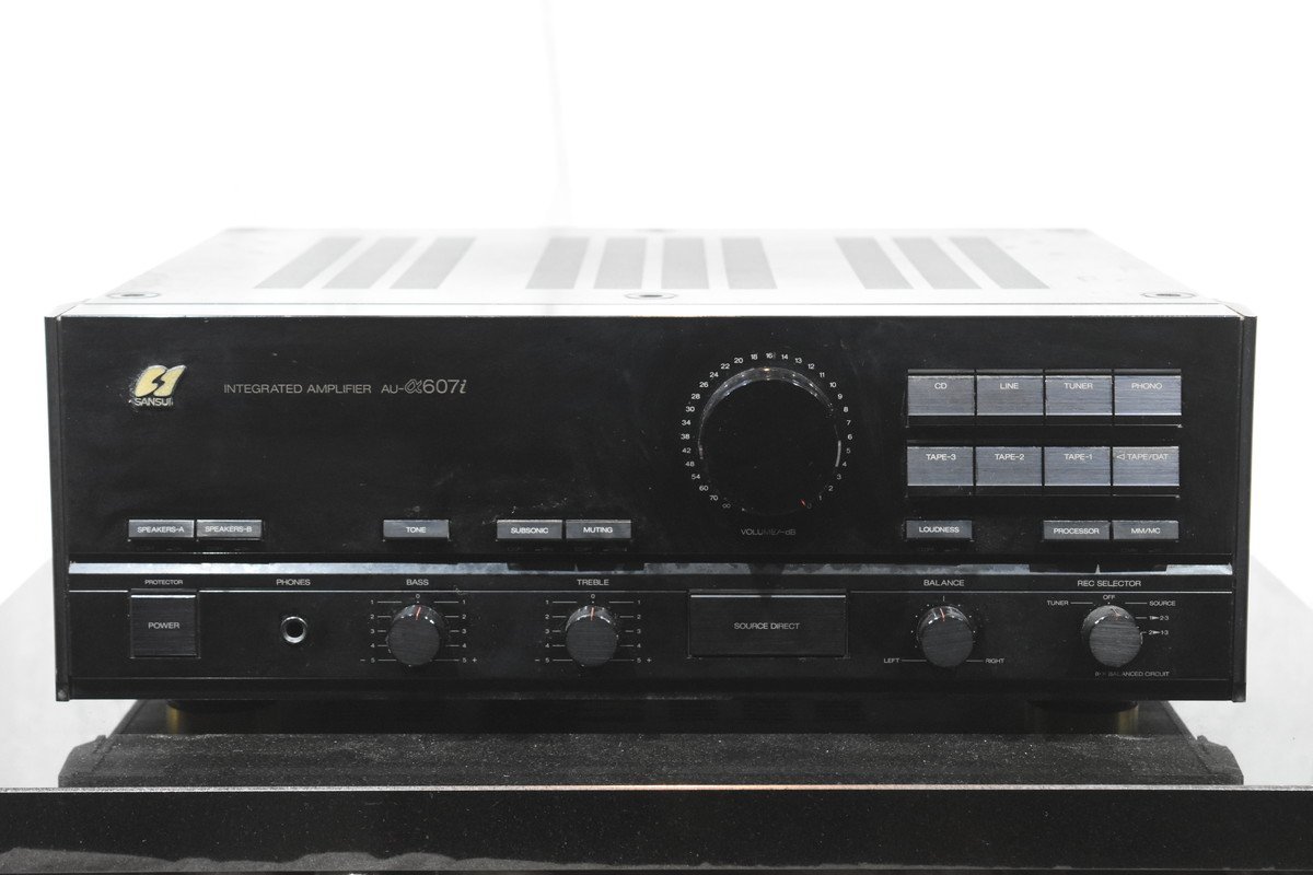 整備済】AU-α607i プリメインアンプ 完動品 SANSUI/サンスイ