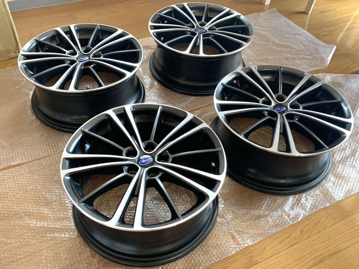 BRZ 純正 ホイール 17 inch 7J +48 PCD 100 5 穴 subaru brz スバル 86