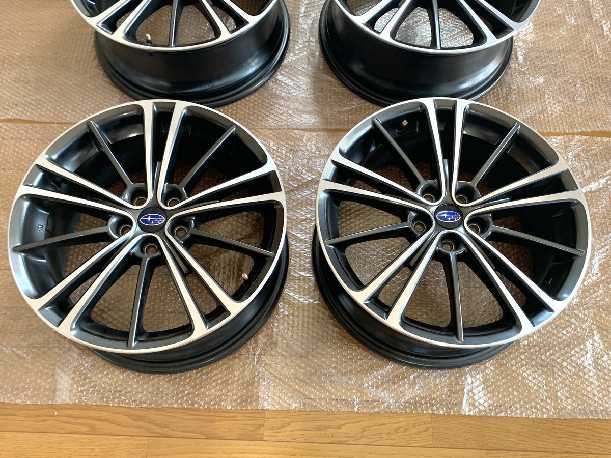 トヨタ 86 純正/スバル BRZ 純正 17インチ7J pcd100+48 BRZ 純正 ホイール 17 inch 7J +48 PCD 100 5 穴 subaru brz スバル 86