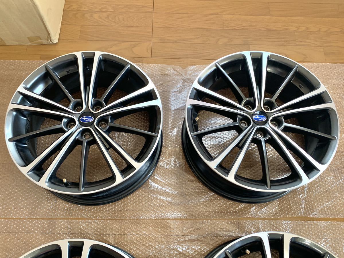 BRZ 純正 ホイール 17 inch 7J +48 PCD 100 5 穴 subaru brz スバル 86