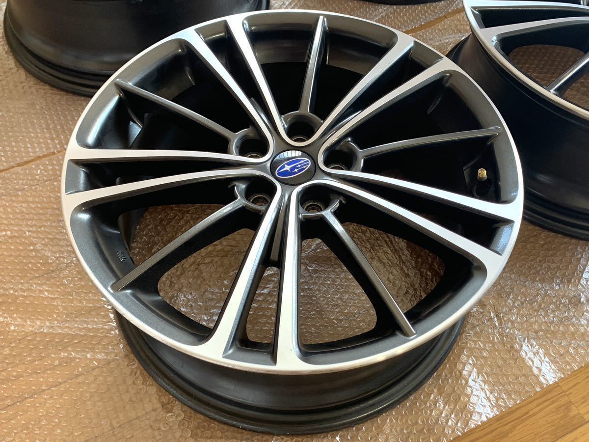 トヨタ 86 純正/スバル BRZ 純正 17インチ7J pcd100+48 BRZ 純正 ホイール 17 inch 7J +48 PCD 100 5 穴 subaru brz スバル 86