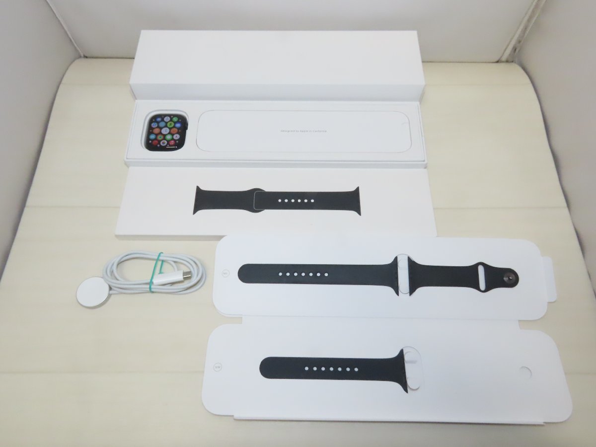 2026，HOT Apple Watch アップルウォッチ Series 8 GPS+Cellularモデル 45mm A2775 MNK43J/A ミッドナイト スポーツバンド サワ(スマートウォッチ本体)｜売買されたオークション情報、yahooの商品情報をアーカイブ公開 スマートウォッチ本体
