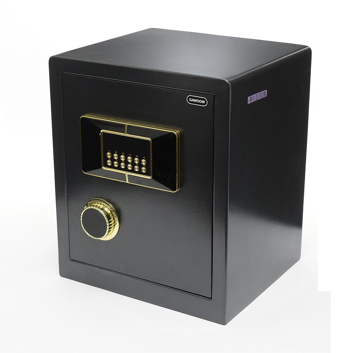 ●481761 良品 GAWOOW 金庫 テンキー式 家庭用 業務用 防犯金庫 容量40L A4ファイル対応可能 警報アラーム付 防犯・貴重品保管に