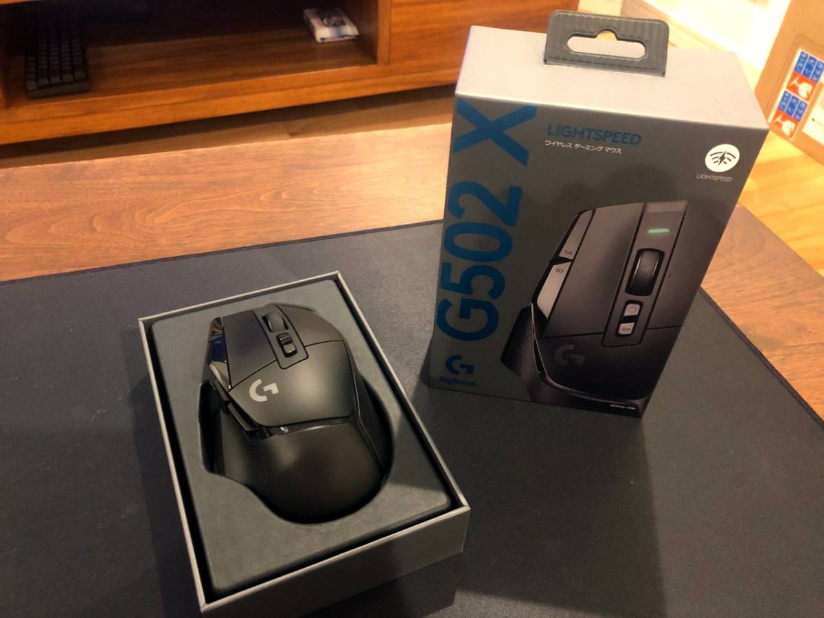 ロジクール Logicool G502 X LIGHTSPEEDワイヤレス ゲーミング マウス 不具合ありジャンク品