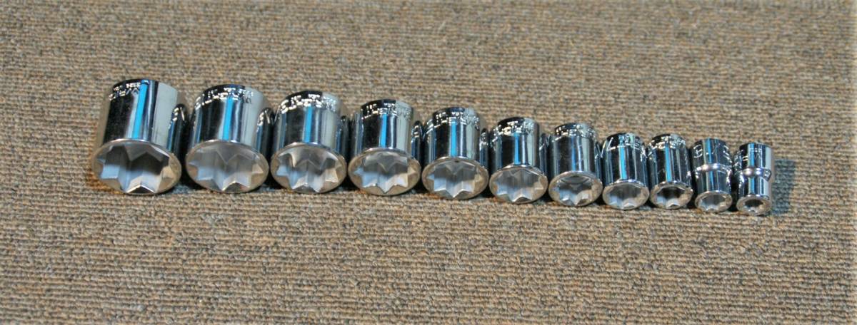WRIGHT TOOL 3/8 スタンダード ソケット インチ Snap-on スナップオン