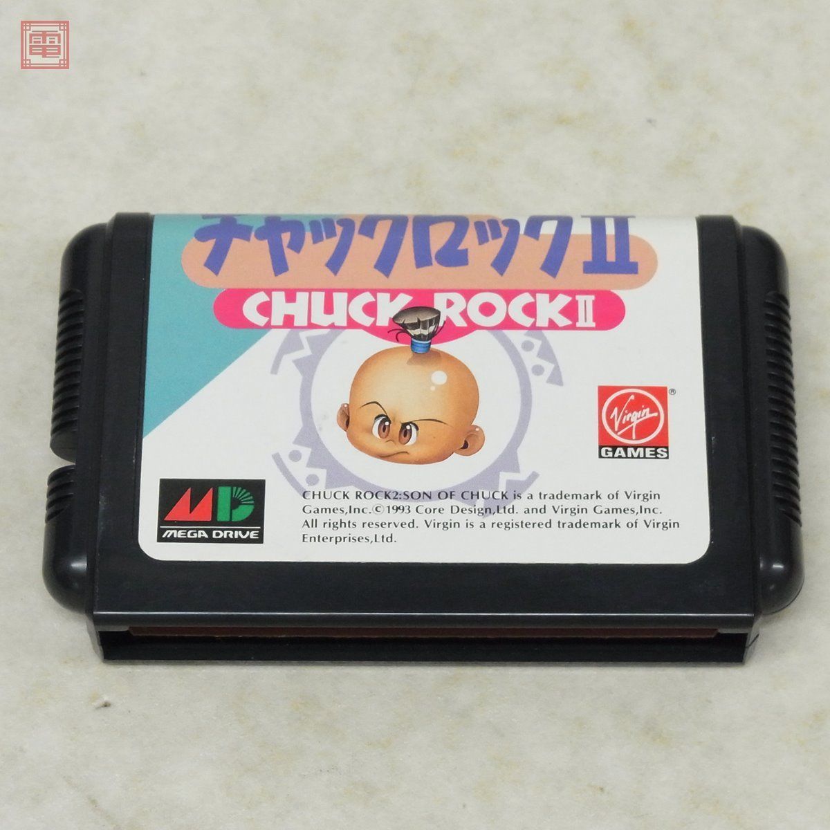 チャックロックII MD メガドライブ チャックロック2 チャックロックII MD メガドライブ メガドライブ コア