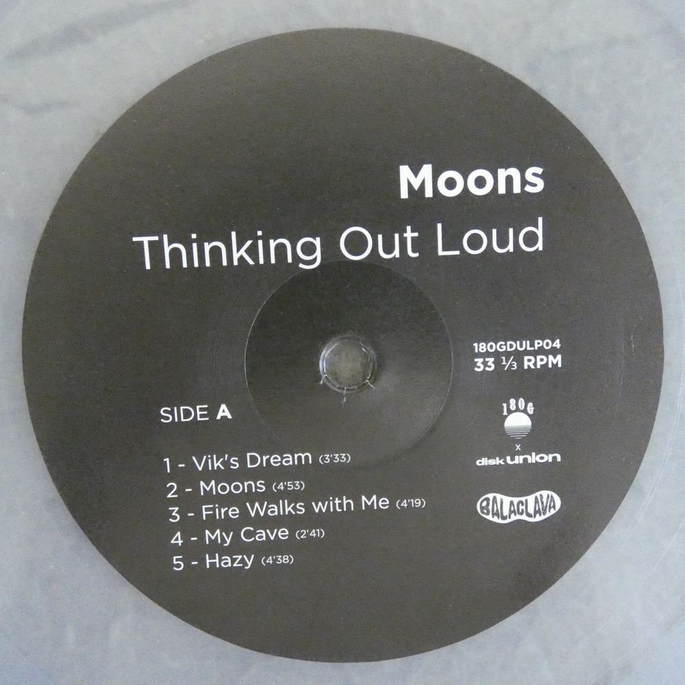 Moons / Thinking Out Loud LP シュリンク付き Moons Thinking Out