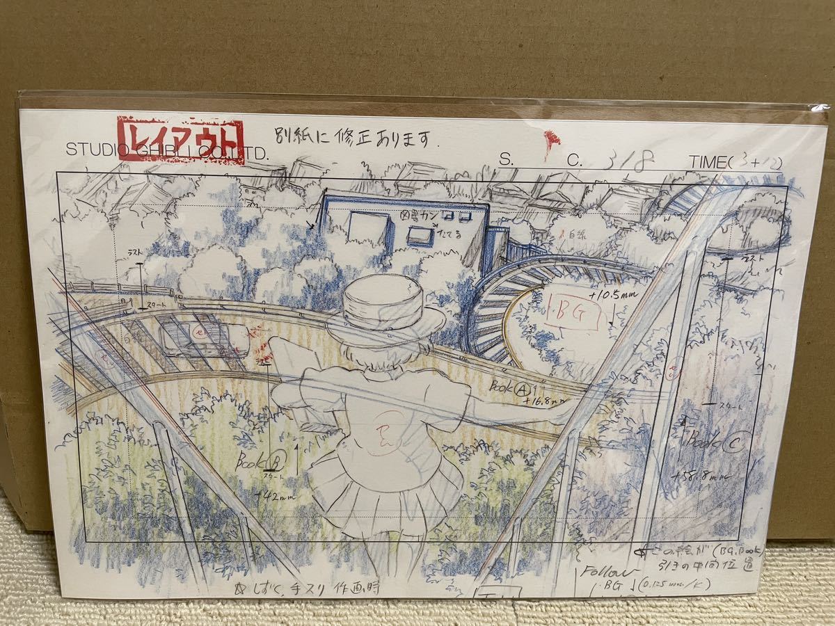 となりのトトロ スタジオジブリ レイアウト展 実寸レプリカ 作品別
