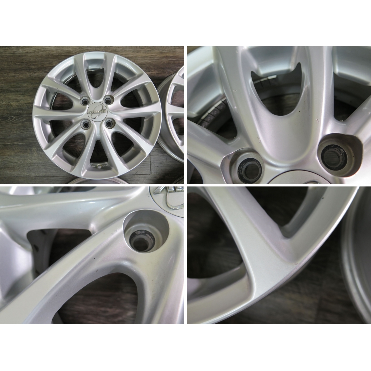 MWII 14インチ 14x4.5J+45 100-4H 4本セット 軽自動車 14インチ
