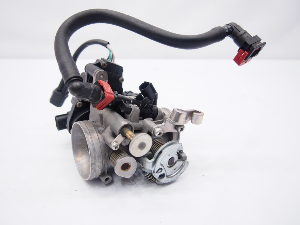 D-トラッカーX純正スロットルボディLX250V割れなし.お探しの方にどうぞ