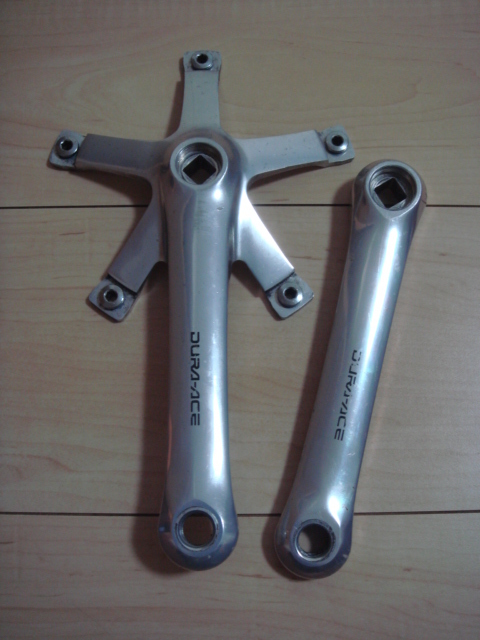 シマノ デュラエースFC-7600 トラック用クランク 165mm SHIMANO FC