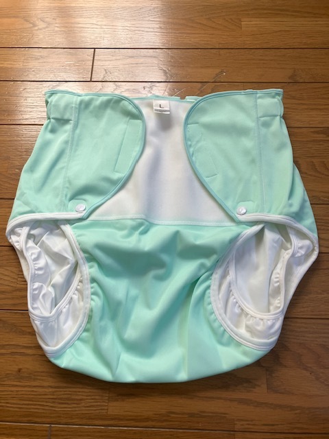 新品　特注　大人　おむつカバー　金属ホック・マジックテープ併用タイプ　サイズL　④