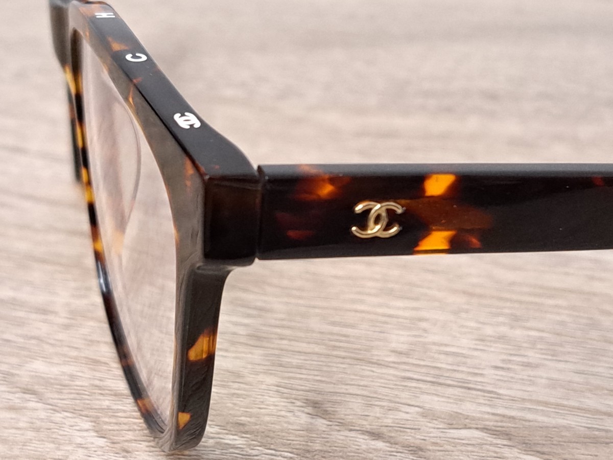 CHANEL メガネフレーム ブランド シャネル レディース べっこう 柄