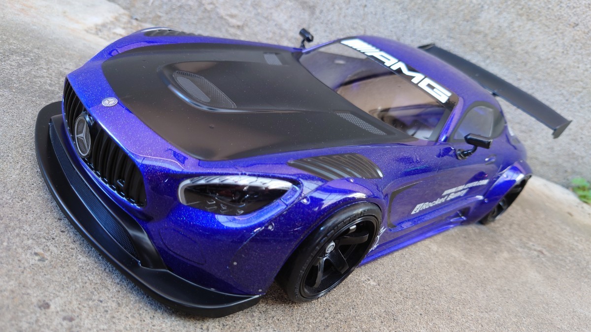 ☆希少☆ 1/10 RCボディ タミヤ メルセデス・ベンツ AMG GT GT3