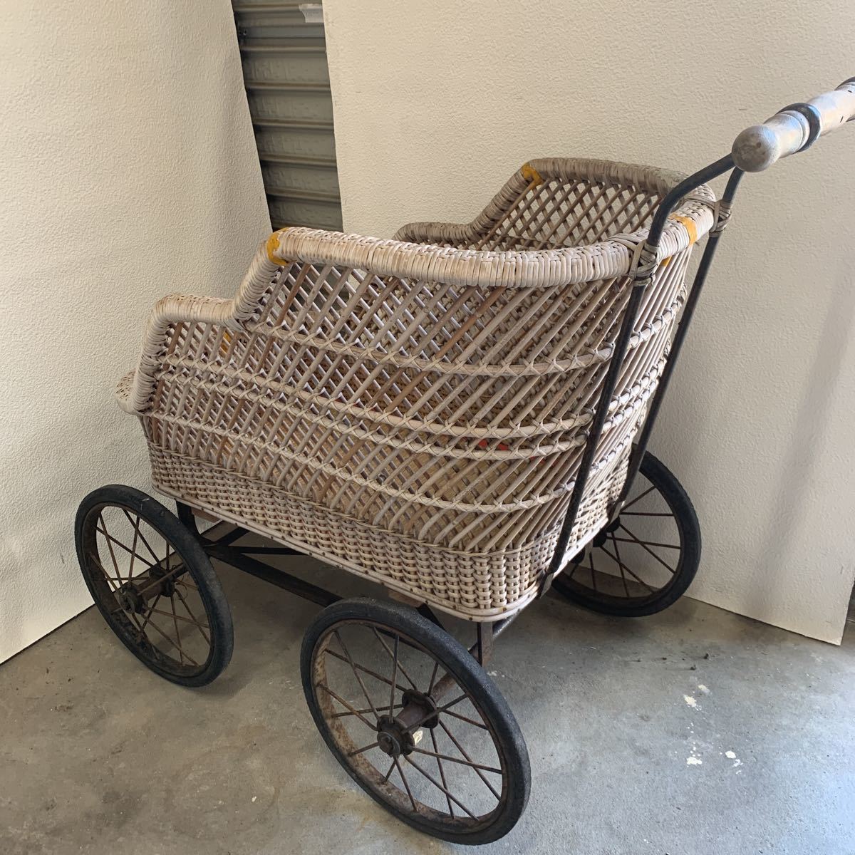 昭和レトロ 手押し車 乳母車 中古品(ベビーカー)｜売買された 