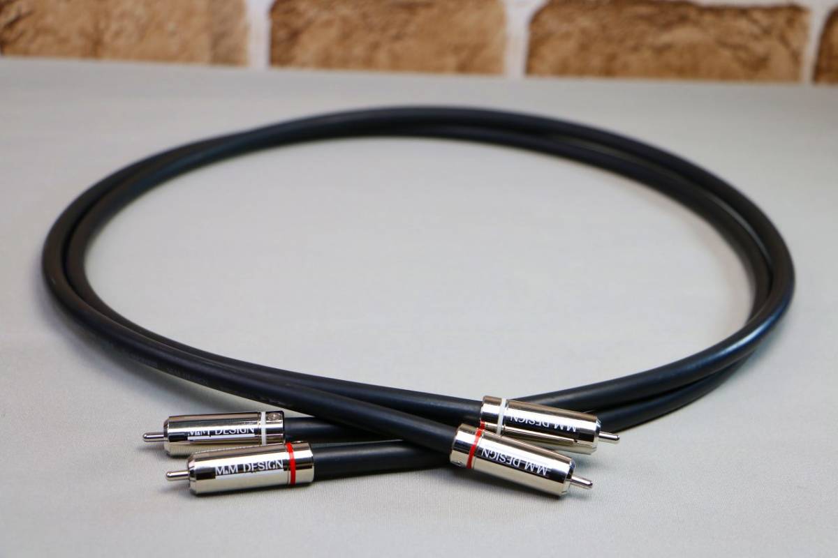 M&M DESIGN エムアンドエムデザイン SN-MA3000III RCAケーブル メイド・イン・ジャパン