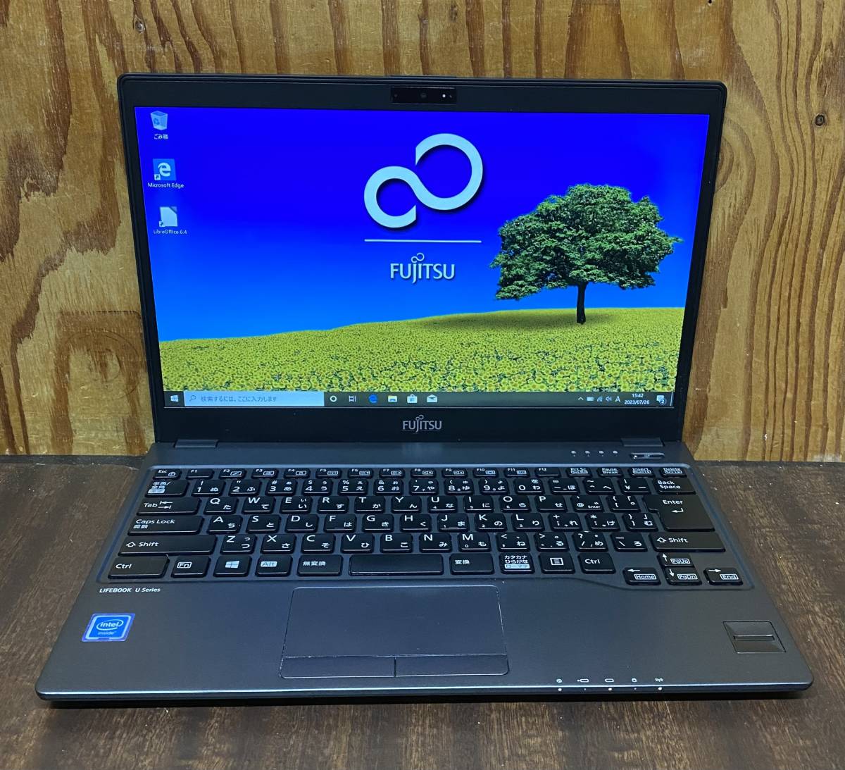 ★★超高速＆薄型超軽量 富士通 Lifebook U938S/Celeron 3965U/メモリ8GB/SSD128GB/FULL HD/Win10★★