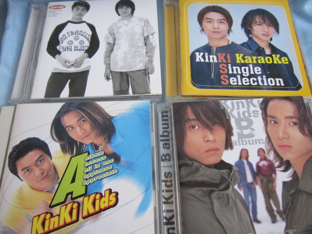 CD Kinki kids A B C album + KinKi Karaoke Single Selection