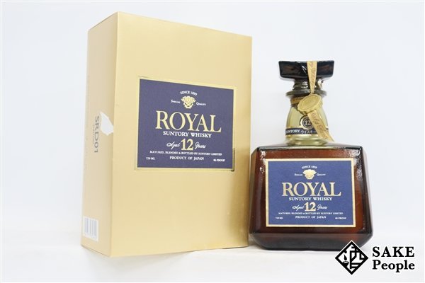 ◇SUNTORY／ROYAL ／12年／ウイスキー／720ml／43％／箱あり ◇注目