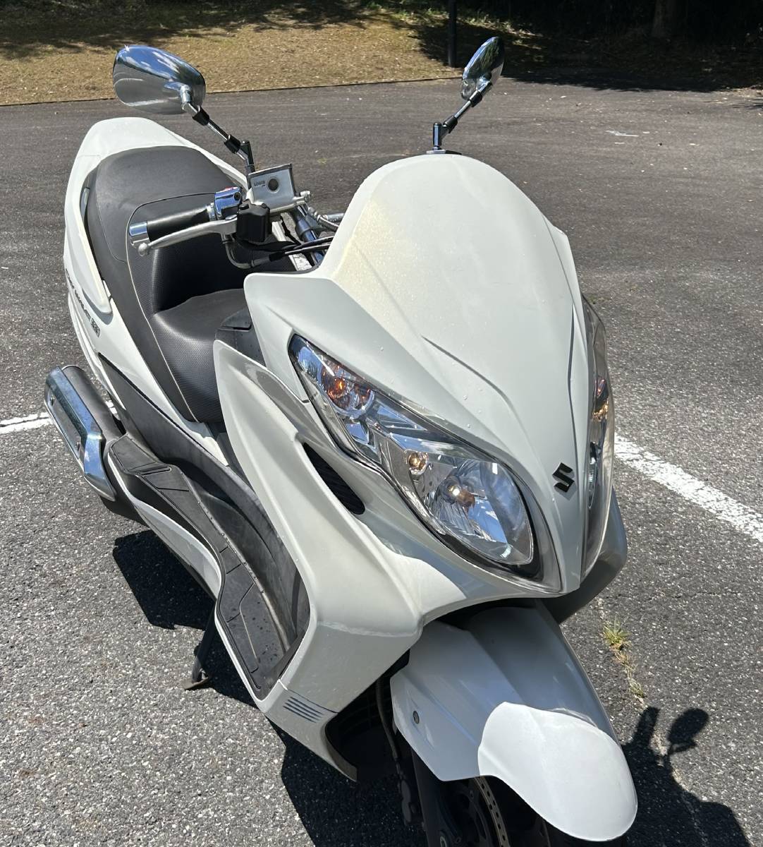 個人出品 スカイウェイブ250SS 最終型CJ46A スマートキー(完全ノーマル車)