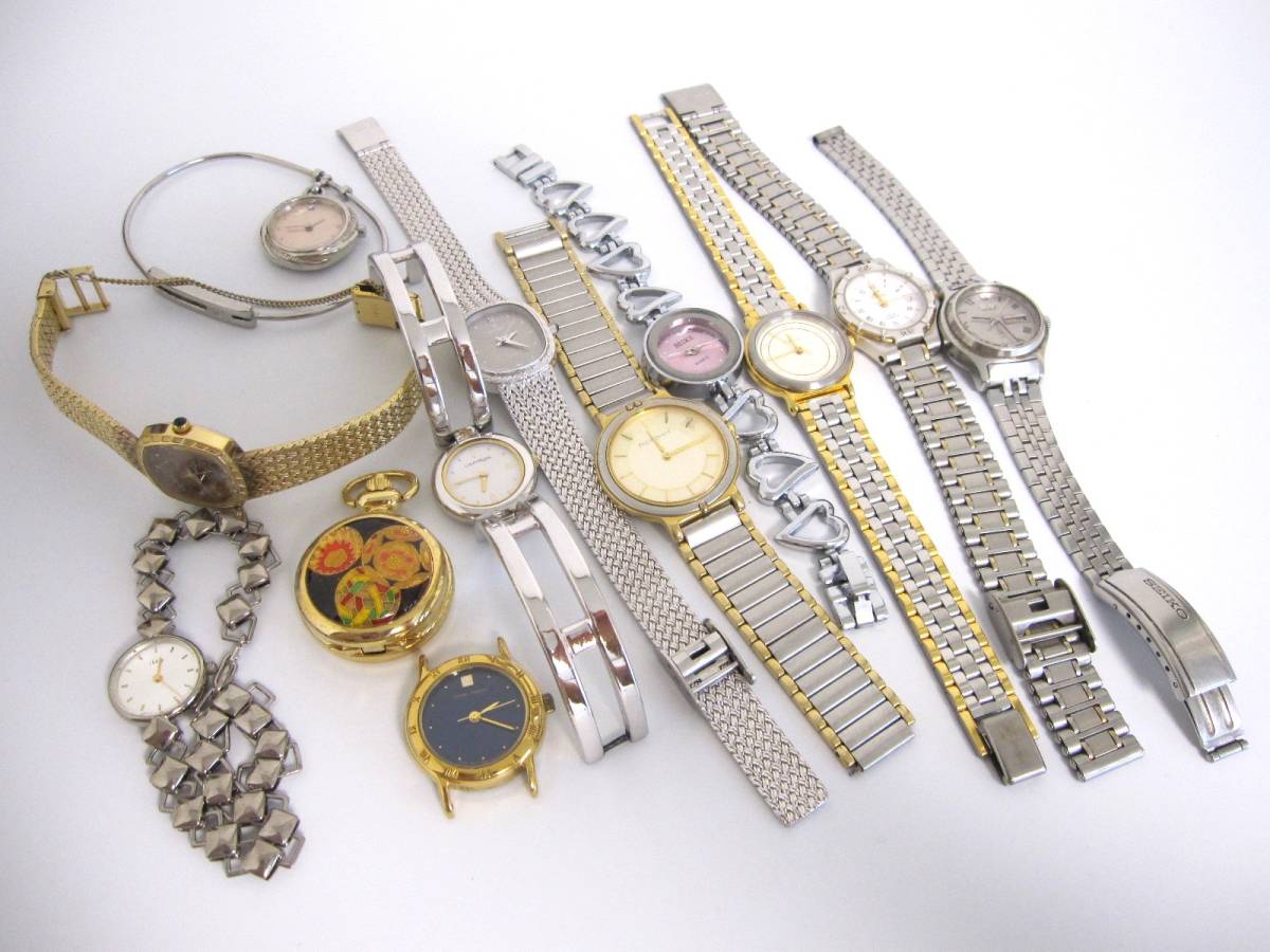 セイコー 腕時計 イヴサンローラン ジャンク品 イブサンローラン 時計